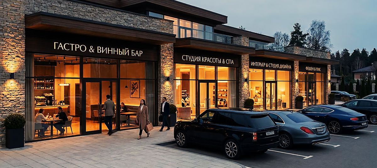 Коммерческая недвижимость на Рублёвке: спрос и форматы 2026